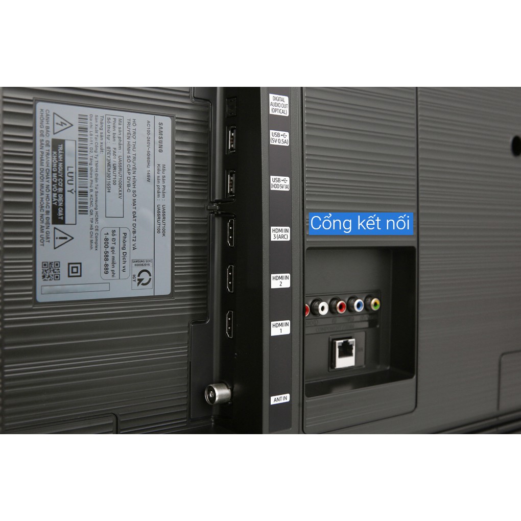 Smart Tivi Samsung 4K 55 inch UA55RU7100 Mẫu 2019- Tivi Samsung 55RU7100 - 55RU7100 | BigBuy360 - bigbuy360.vn