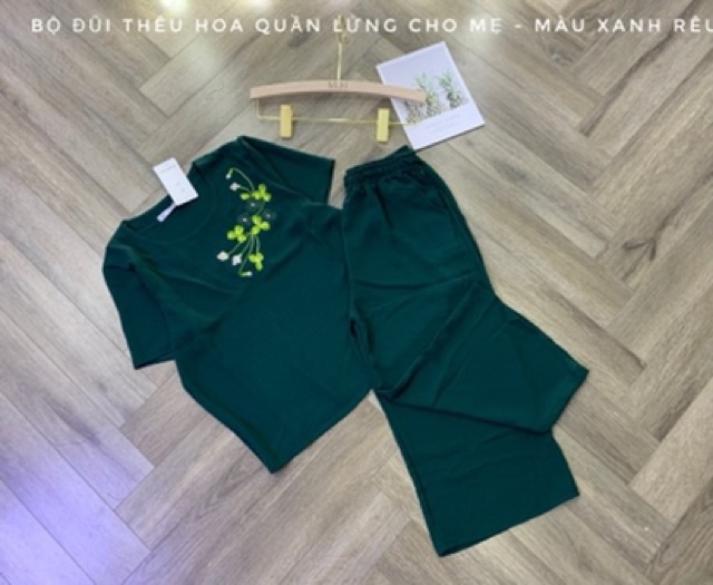 [Mã WARN20 giảm 20k đơn 150k] BÁN SỈ BỘ ĐŨI THÊU HOA QUẦN LỬNG CHO MẸ | BigBuy360 - bigbuy360.vn