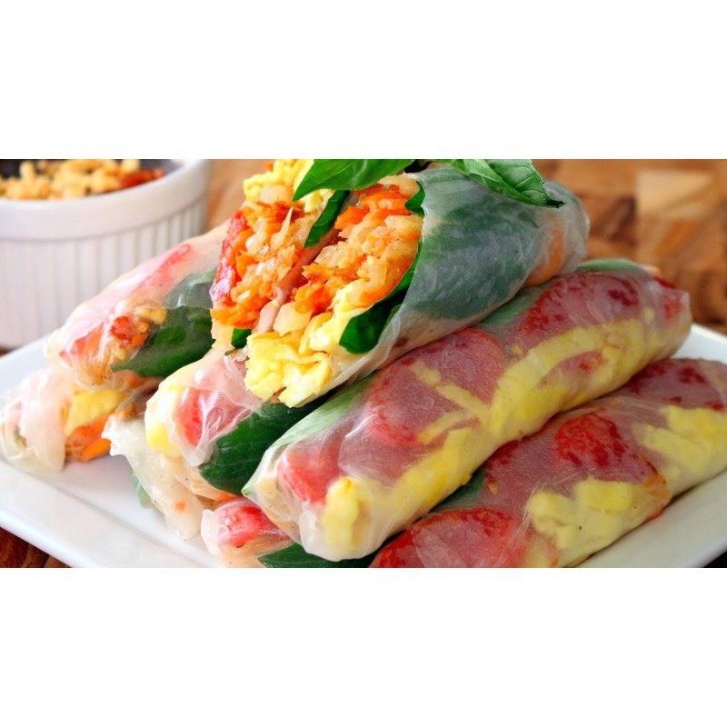BÁNH TRÁNG CUỐN  AN LỢI _Hàng loại 1 xuất ....250g /gói (16 cm / 22 cm, tròn / vuông), chuyên dùng cho các món cuốn