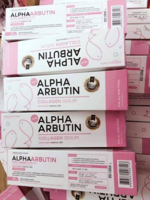 Serum collagen tươi dưỡng trắng da,chống lão hóa Alpha Arbutin Collagen Serum (10ml)