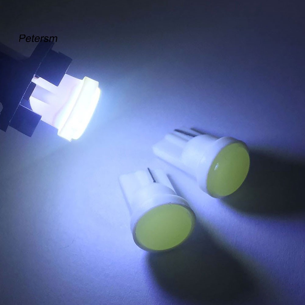 Bộ 10 Đèn Led 12v T10 W5W Cho Xe Hơi