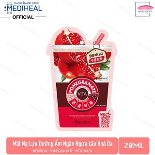 Mặt nạ dưỡng ẩm giúp da căng mịn chiết xuất lựu Mediheal Pomegranate Ade Mask