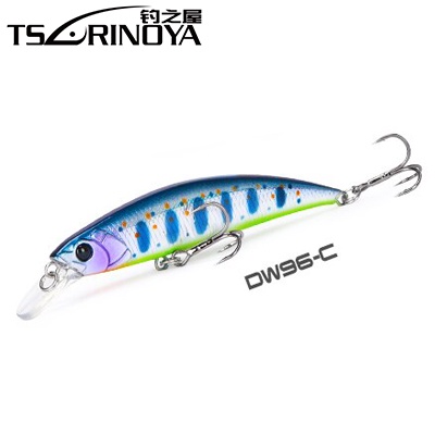Mồi lure câu cá chẽm TSURINOYA DW96 12gram Hita Lure