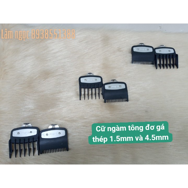 [Tận Gốc] Cữ ngàm mọi tông đơ gá thép 1.5mm và 4.5mm chuyên nghiệp⭐FREESHIP⭐ , sử dụng cho barber shop tóc nam cao cấp