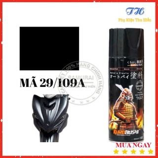 Sơn Xịt Samurai Màu Đen Nhám 29/109A