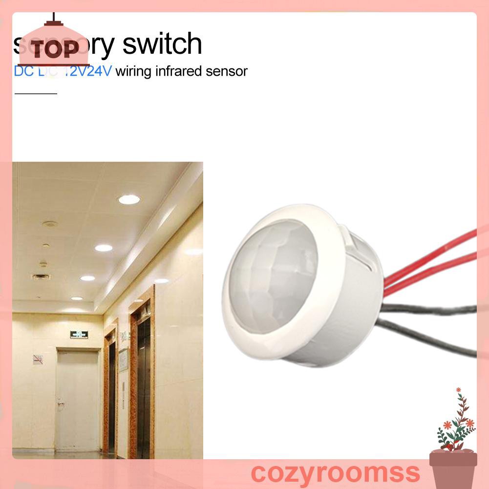 Công Tắc Cảm Biến Hồng Ngoại Gắn Trần Dc 12v 24v