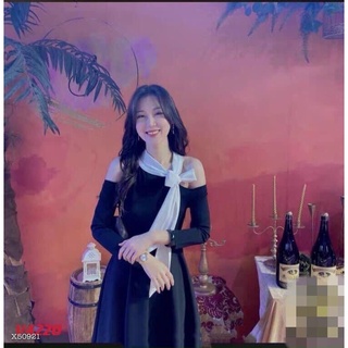 ĐẦM SUÔNG NƠ CỔ TRẮNG