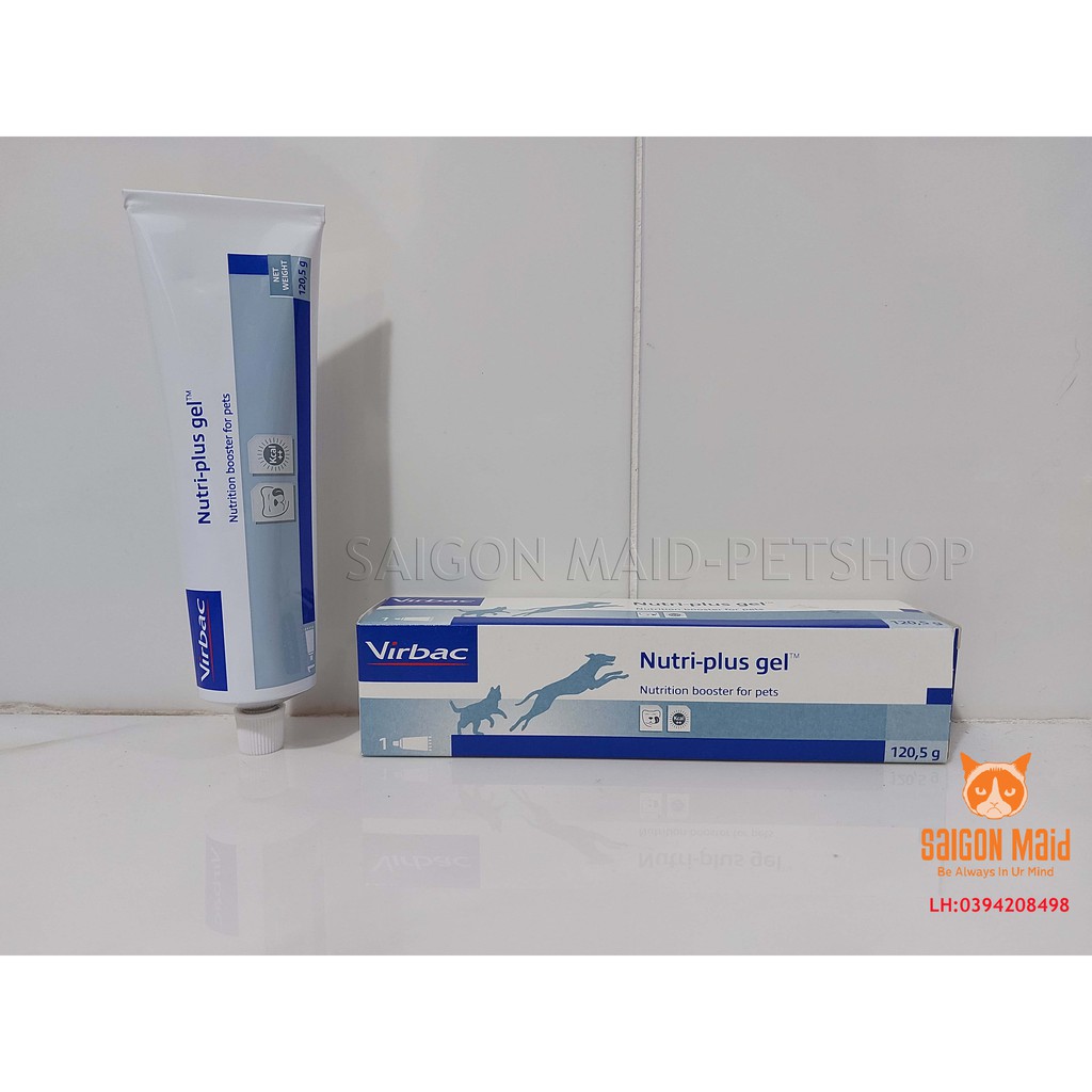 [Mã 155FMCGSALE giảm 7% - tối đa 100K đơn 500K] (date 3/2023) Tuýp Nutri plus-Gel dinh dưỡng cao cấp dành cho chó mèo