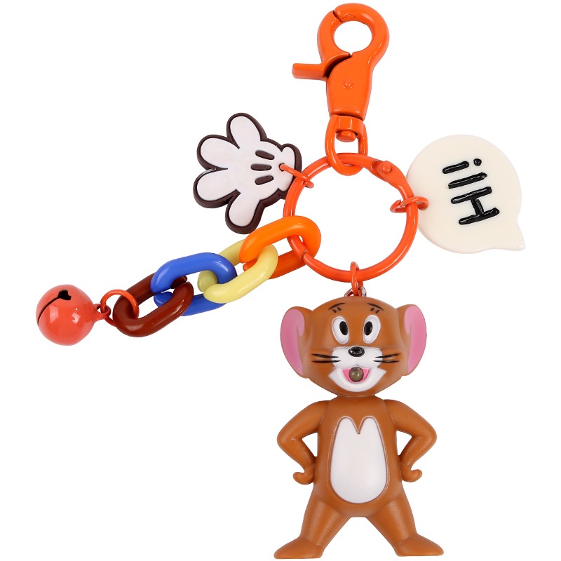 Móc Khóa Cute KOBI Cao Cấp, Móc Khóa Hoạt Hình Tom Jerry Đủ Màu Sắc Phiên Bản Hot Trend TikTok 2022