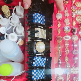 Kẹp càng cua đính đá siu sang