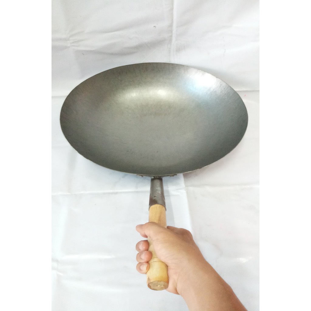 Chảo thép 44CM(4T4)một tay cầm.