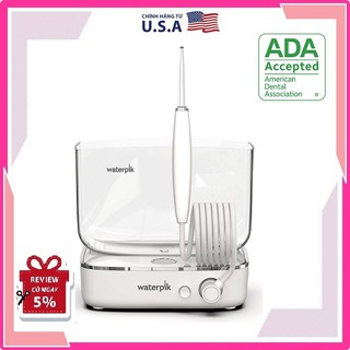 [USA] ✅ Máy Tăm Nước Để Bàn Di Động Waterpik Sidekick Portable Water Flosser Mạ Crom Cao Cấp | BH Chính Hãng 1 đổi 1
