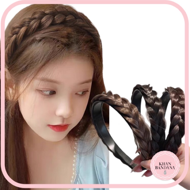 Băng đô tóc con rết giả - Cài tóc con rết giả ngang 1.5cm