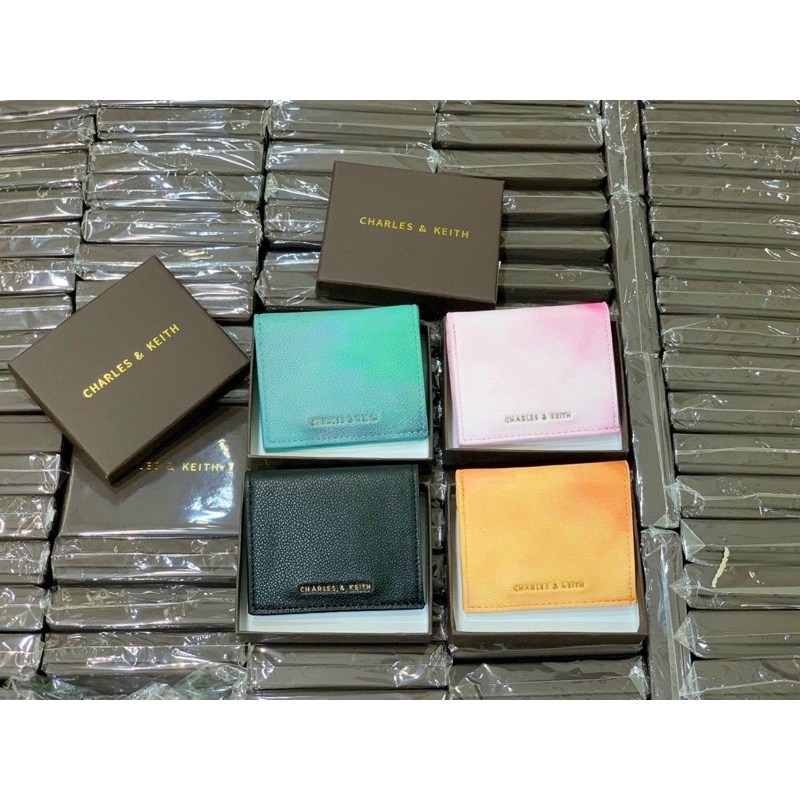 Ví mini Cnk Loang màu mới dạng gập nhỏ gọn bỏ túi hàng chuẩn Fullbox