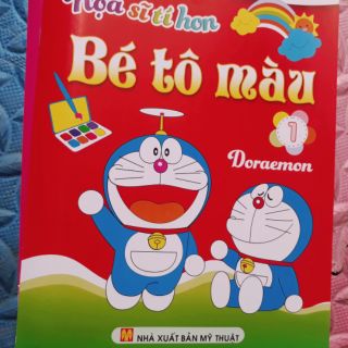 Vở tô màu doremon - doraemon