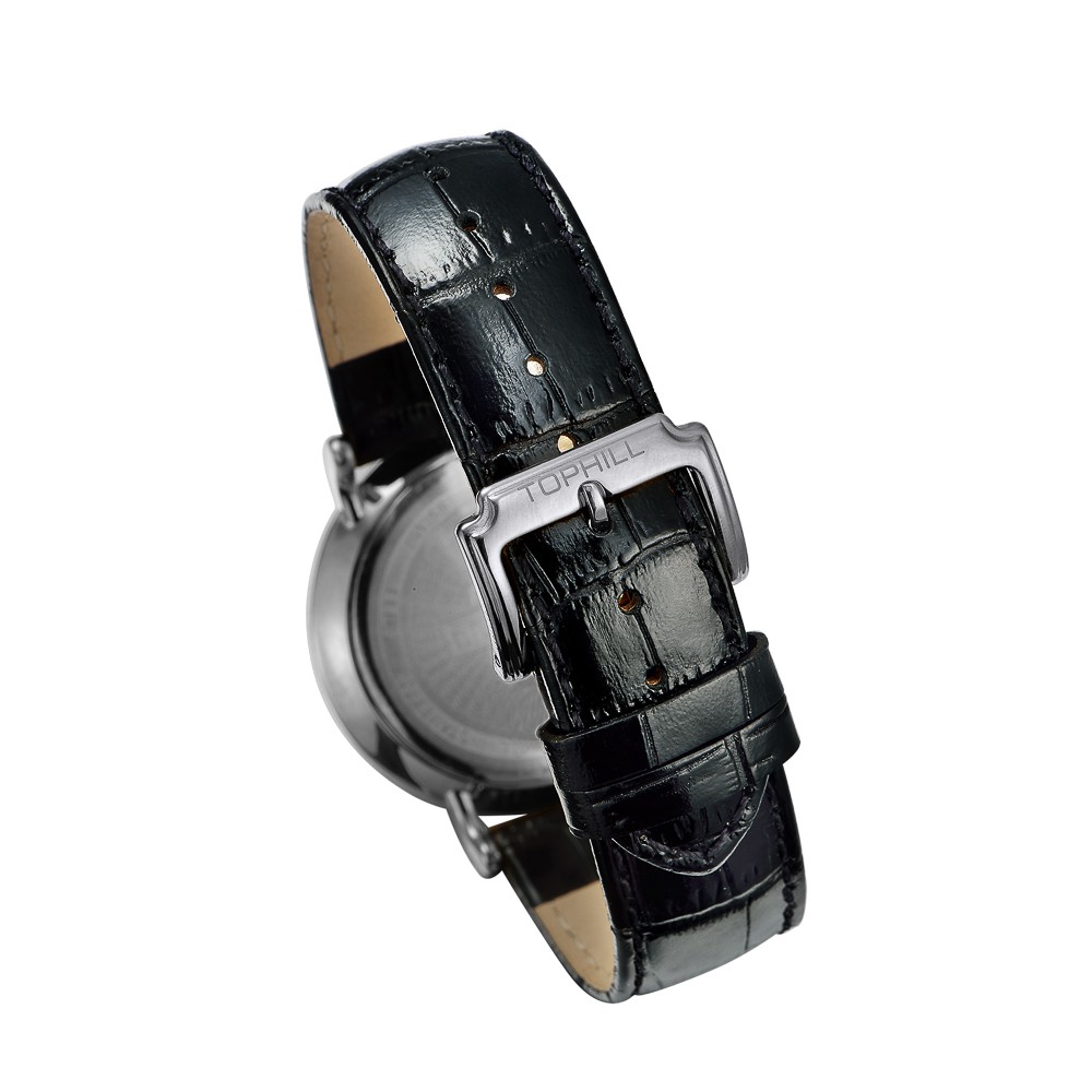 Đồng hồ nam chính hãng TOPHILL TA021G.PB1197 - Dây da - kính Saphire