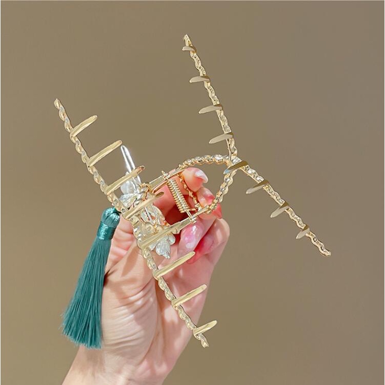 Kẹp Tóc Hình Hoa Đính Ngọc Trai Giả Thời Trang Nữ