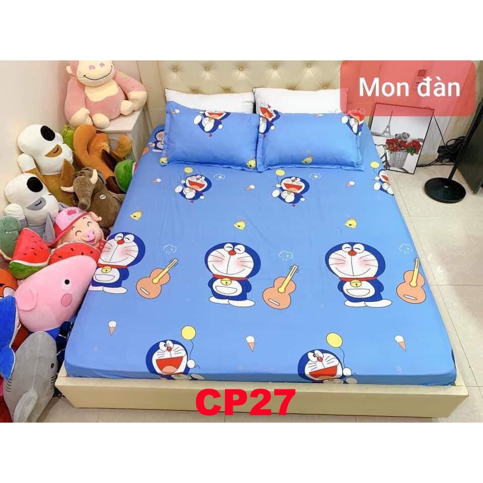 Set Ga gối, vỏ gối ôm cotton poly CP52 hàng loại 1 đẹp sắc nét, phong cách hàn quốc