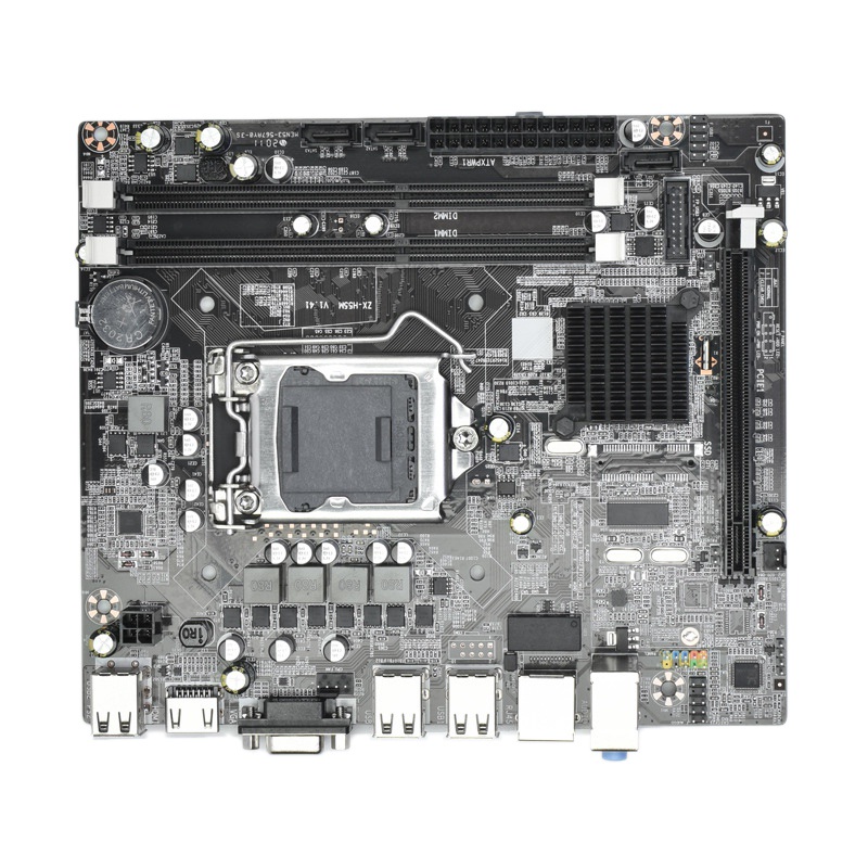 Bo Mạch Chủ H55 LGA1156 DDR3 Hỗ Trợ 8G SATA2.0 PCI-E X16 Cho LGA1156 Server Series