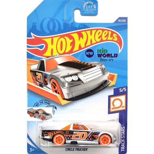 Xe mô hình Hot Wheels basic Thunt Circle Trucker GHD82.