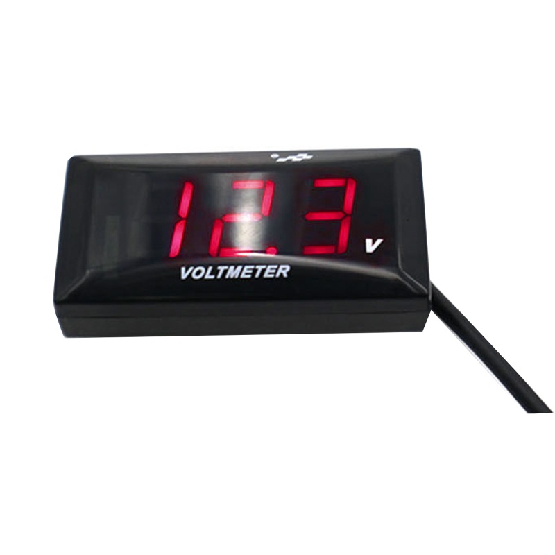 Vôn Kế Kỹ Thuật Số 12V-150V Cho Xe Máy / Tàu Thuyền