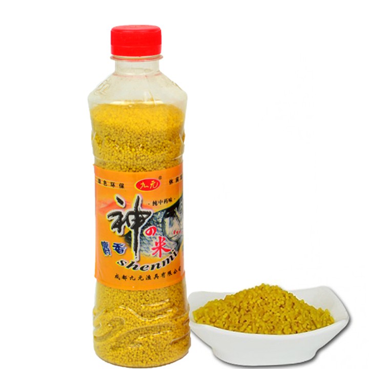 Mồi câu cá hạt lúa mì chai 280G