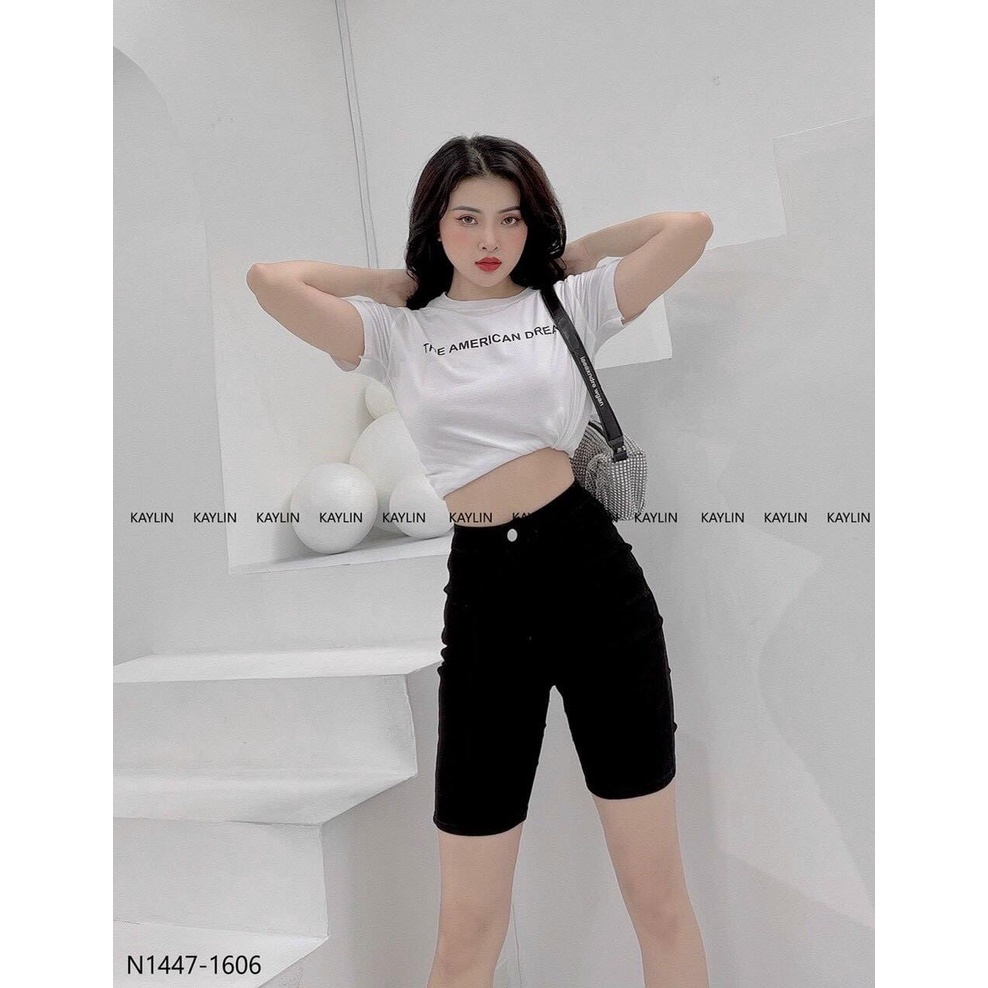 Quần Jeans Ngố Lửng Dáng Ôm,Quần Nữ Jean Ngố Bò Lửng Cạp Cao Co Giãn, Form Ôm Eo Siêu Xinh Siêu Hottrend