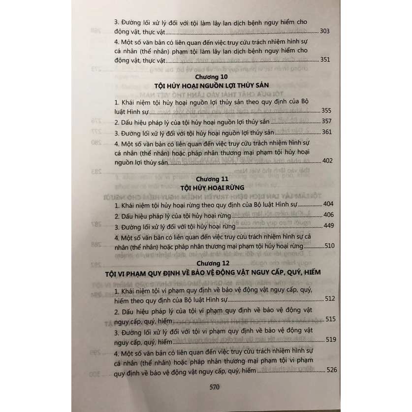 Sách Bình luận các tội phạm trong lĩnh vực môi trường