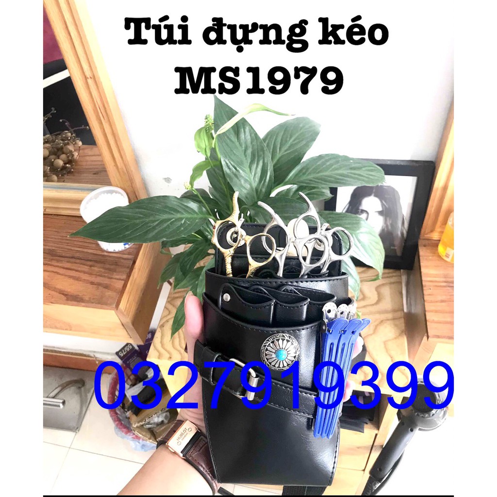 Túi đựng kéo cắt tóc , tông đơ đồ nghề cắt tóc MS1979