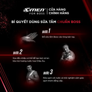 Sữa Tắm X-men For Boss Intense 650g