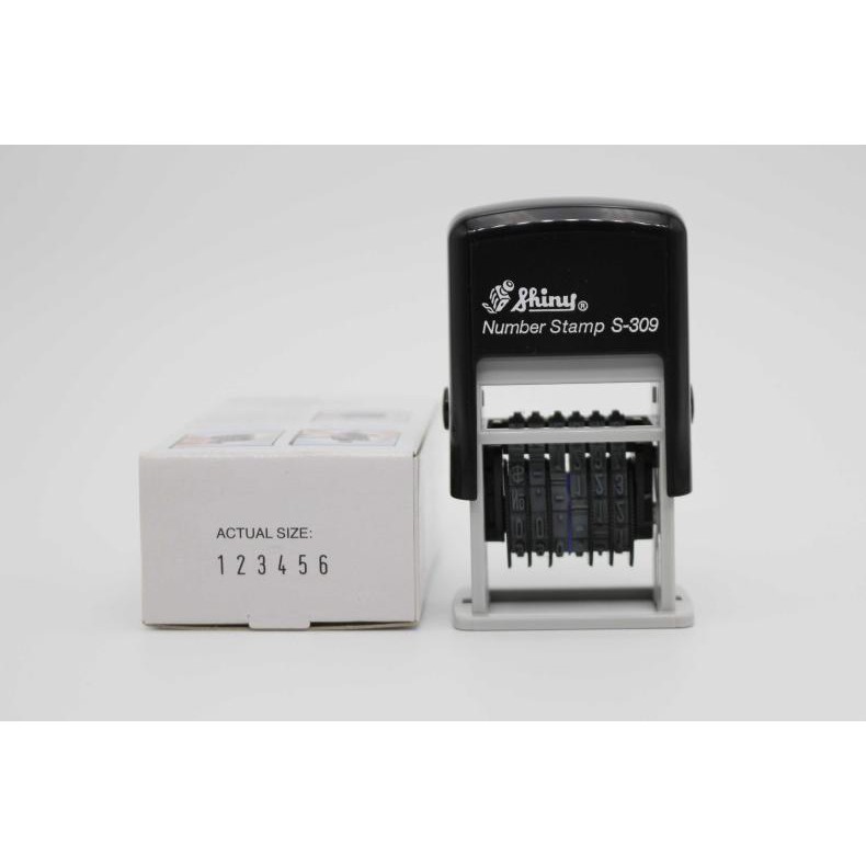 Dấu 6 số cao 3/4mm thay đổi tùy ý liền mực