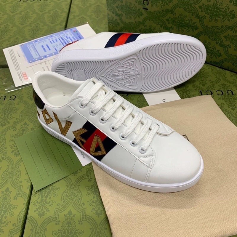 [ Full Box ] Giày Sneakers - Giày Gucci Love  Thời Trang Nam, Nữ full size 36-43