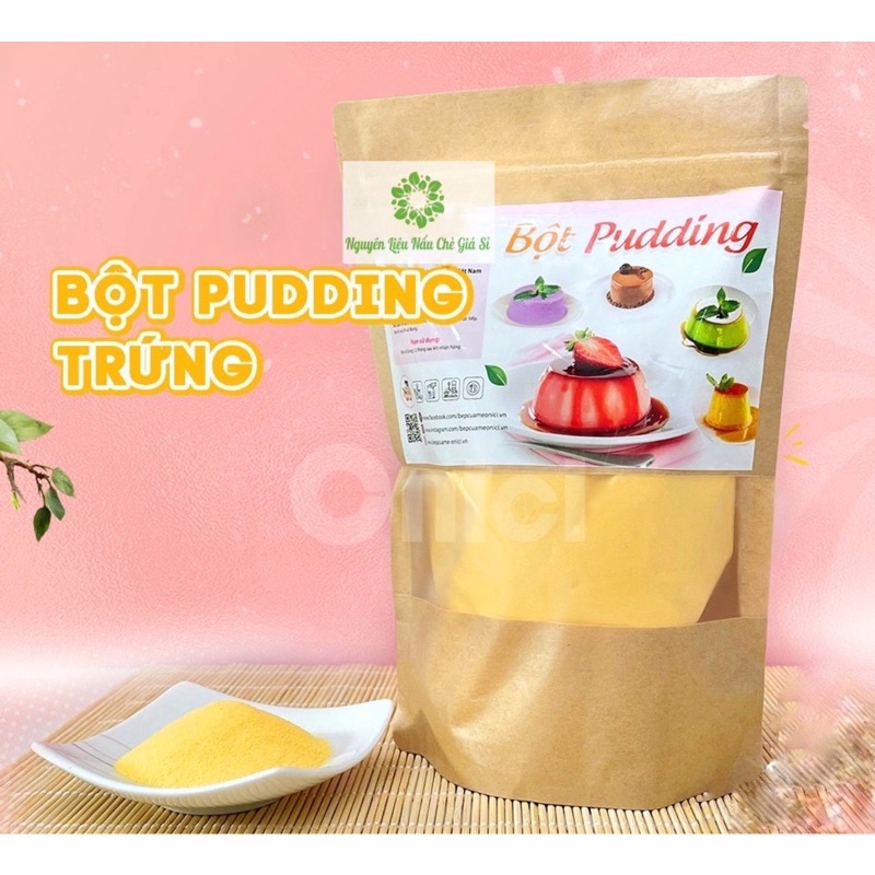 BỘT PUDDING LÀM THẠCH TRÀ SỮA