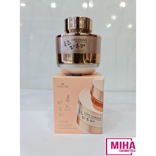 Phấn Phủ Bột Siêu Mịn Kiềm Dầu VACOSI Natural Studio Loose Powder 12g