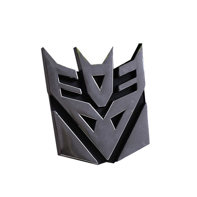 Bán buôn - Logo 3D Dán Trang Trí ô tô Xe Hơi Hình Transformer Độc Đáo sáng tạo