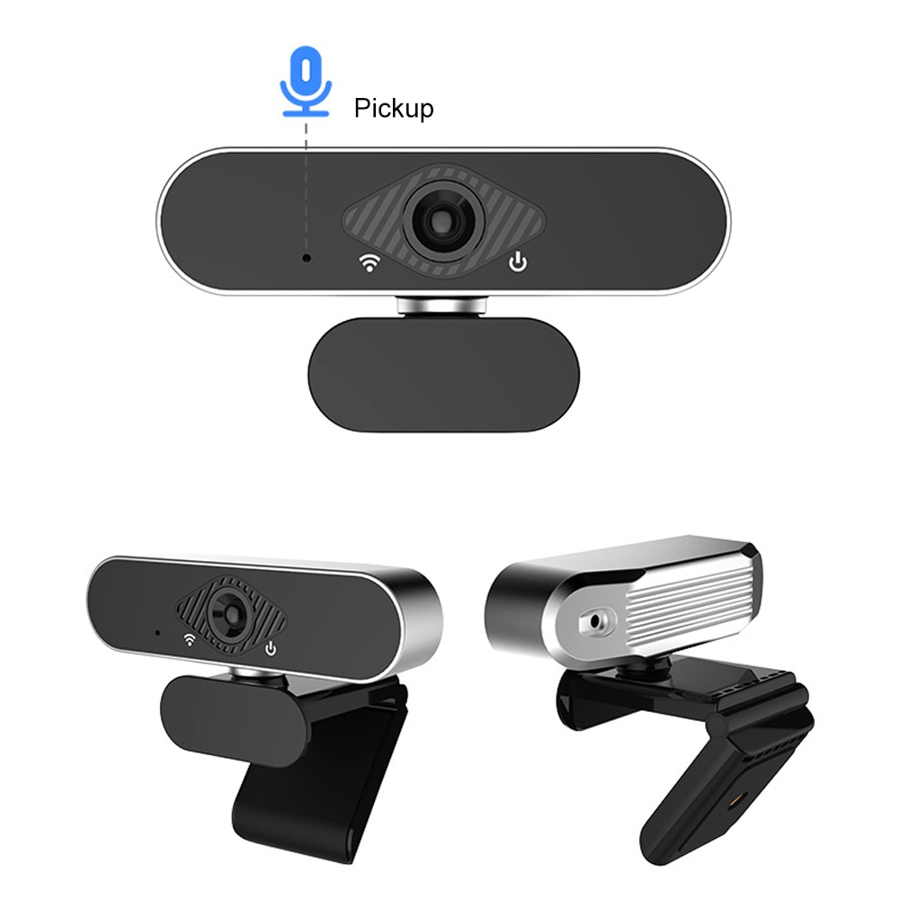 Webcam Usb 2.0 1080p 4k Kèm Micro Dành Cho Máy Tính
