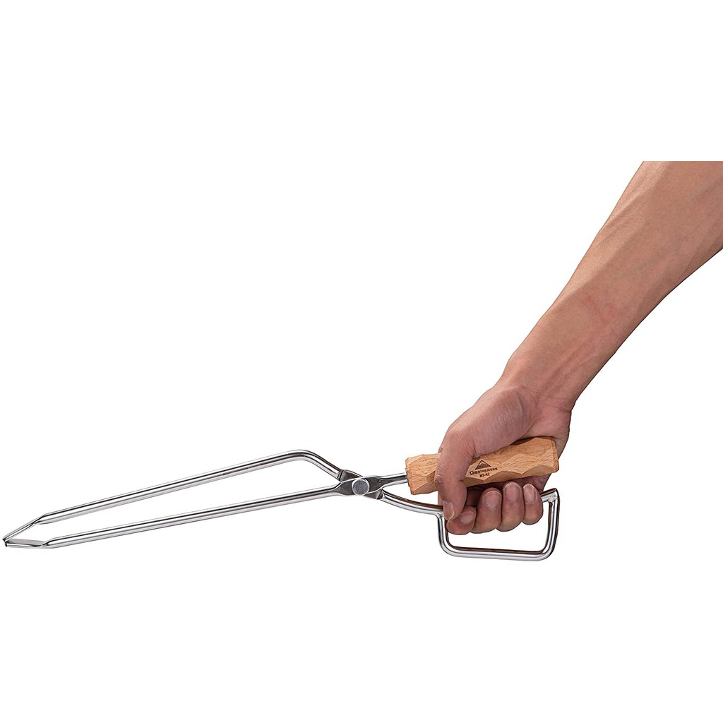 Kẹp inox  than/củi Campingmoon MS-42