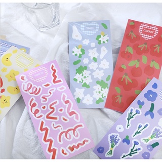 Sticker trang trí toploader nhiều chủ đề