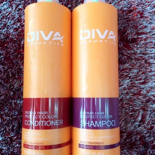 Bộ dầu gội đầu cặp Diva - thương hiệu Ý