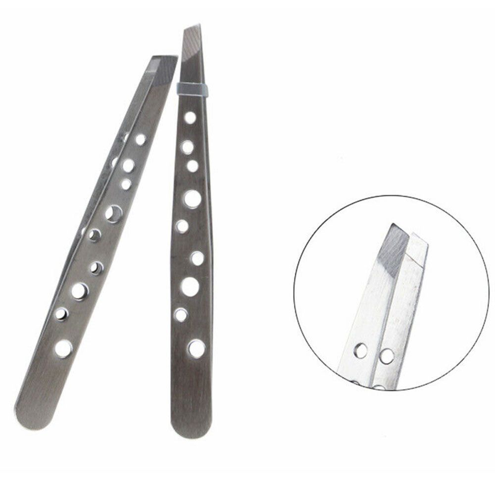 Nhíp nhổ lông mày / râu bằng thép không gỉ chuyên nghiệp cao cấp