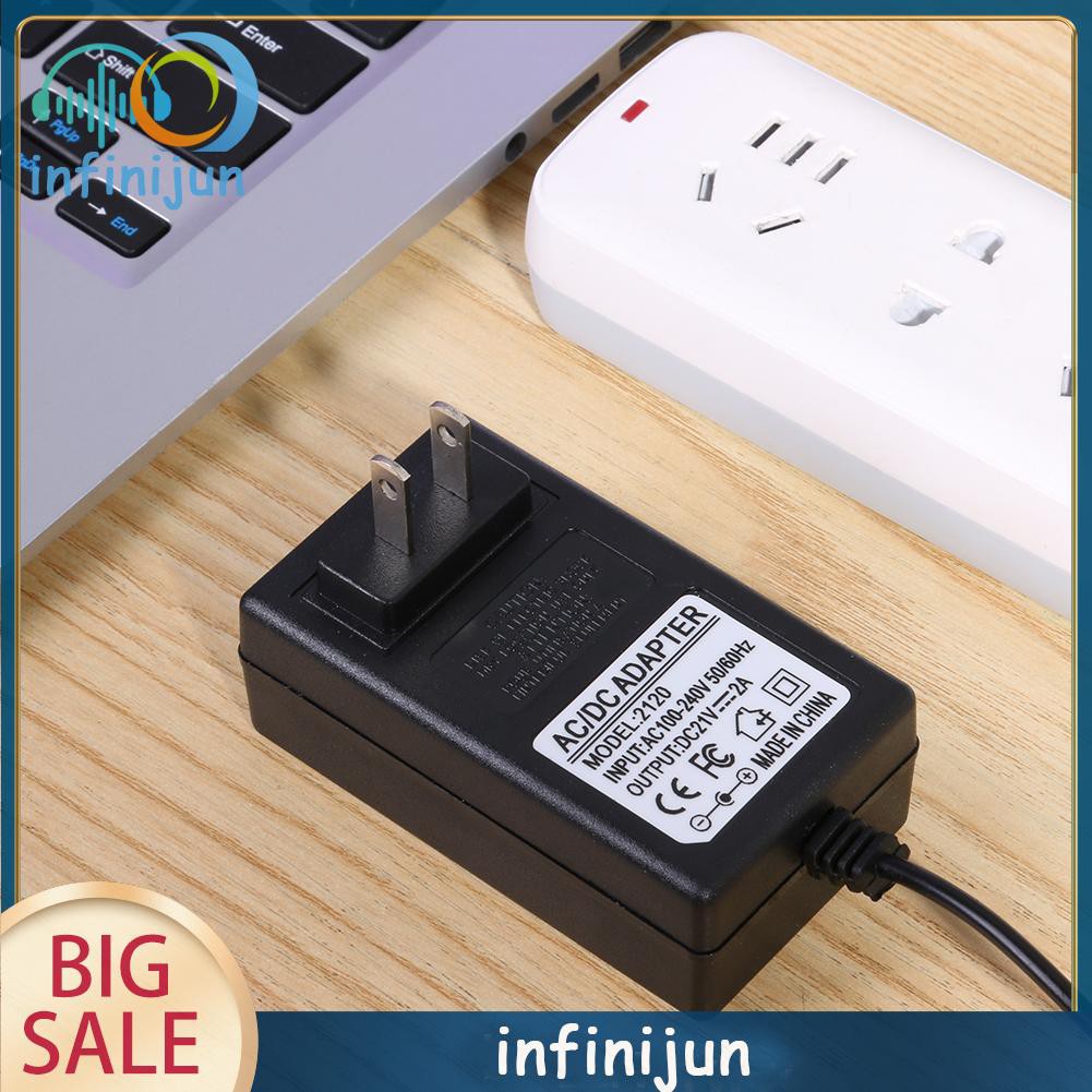 Bộ Sạc Pin Lithium 21v 2a 18650 Ac100-240V/50/60Hz 18490