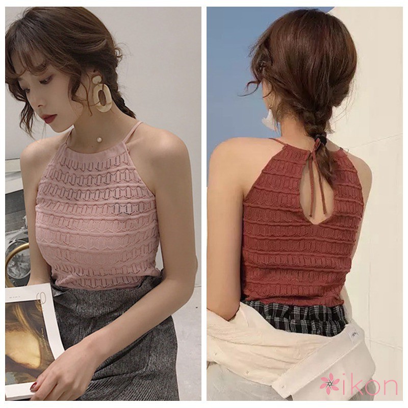 Áo Tank Top Dệt Kim Màu Sắc Thanh Lịch