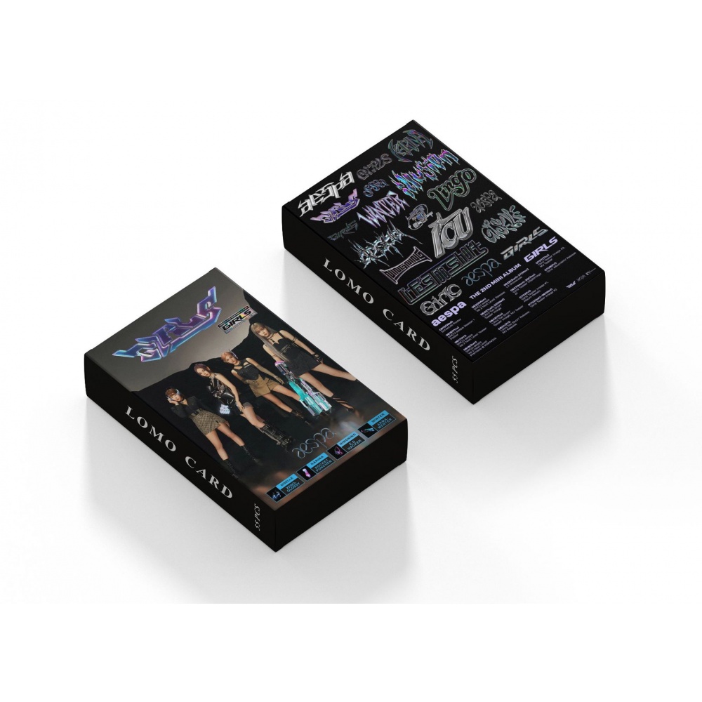 Bộ 55 Tấm Thẻ Hình Các Thành Viên Nhóm Nhạc Nữ