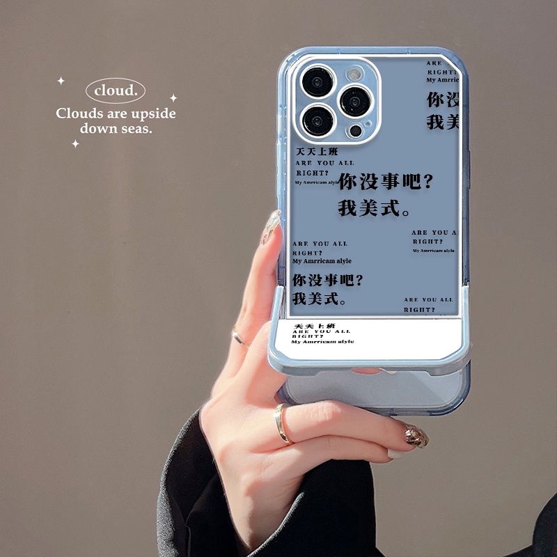Ốp Điện Thoại TPU Silicon Mềm Trong Suốt Có Giá Đỡ Cho iPhone 12 13 SE2020 6 6S 7 8 Plus X XS XR 11 Pro Max