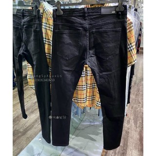 Quần bò nam amiri đính đá chất co dãn hàng spf.