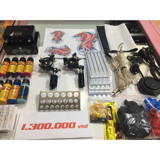 Bộ kit 2 máy xăm hình mẫu 04( hàng có sẵn)