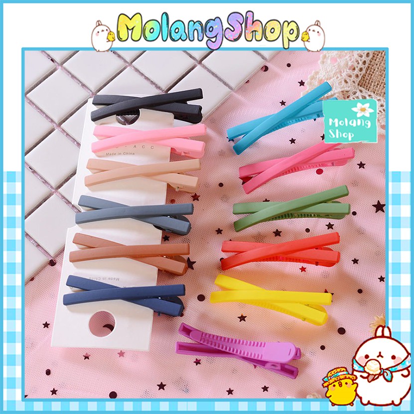 Kẹp tóc chữ X -Kẹp tóc nơ phong cách Hàn Quốc MolangShop