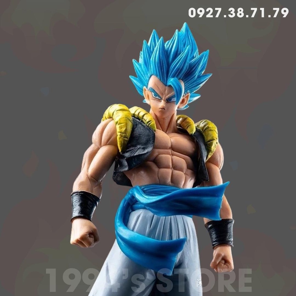 Mô hình Figure Dragon Ball Gogeta cao 32cm cực ngầu, cực chi tiết, mô hình 7 viên ngọc rồng Vegeta x Goku, Gogeta Blue