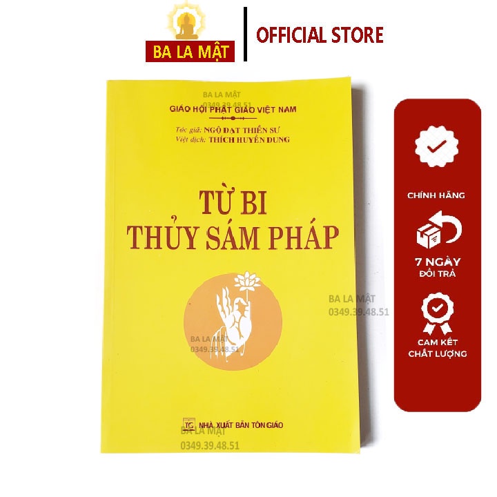 Sách - Kinh Từ Bi Thủy Sám Pháp