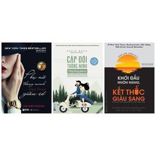 Combo Phụ Nữ Thông Minh Sống Trong Giàu Có + Cặp Đôi Thông Minh Sống Trong Giàu Có + Khởi Đầu Muộn Màng Kết Thúc Giàu Sang